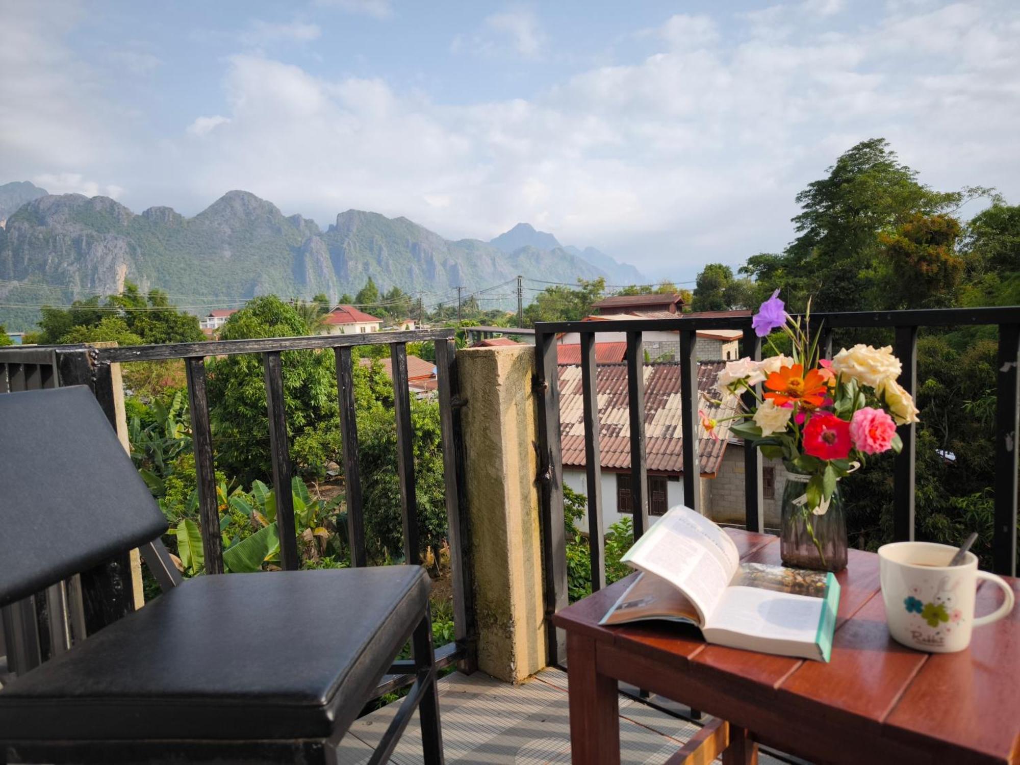 Vang Vieng Champa Hotel 外观 照片